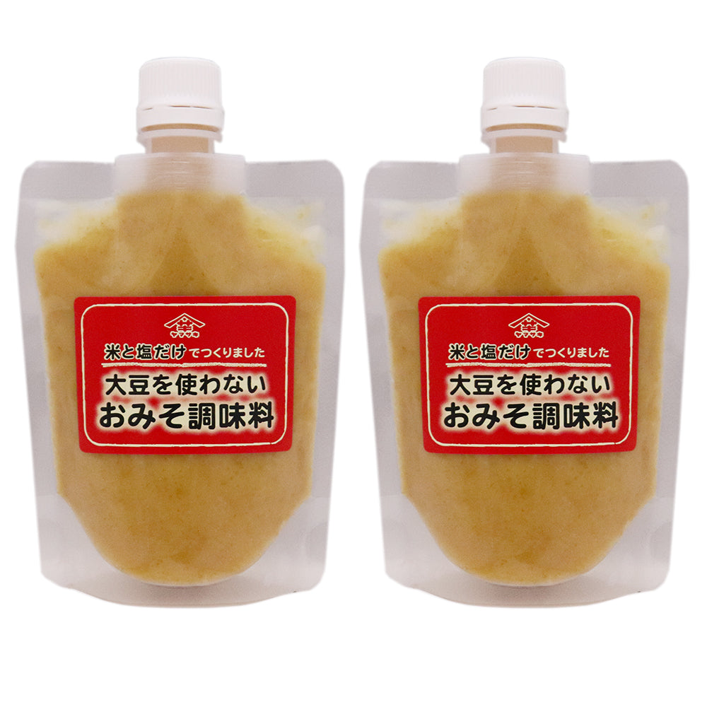 大豆を使わないおみそ調味料 200g×2袋 小袋タイプ 山崎醸造 メール便配送