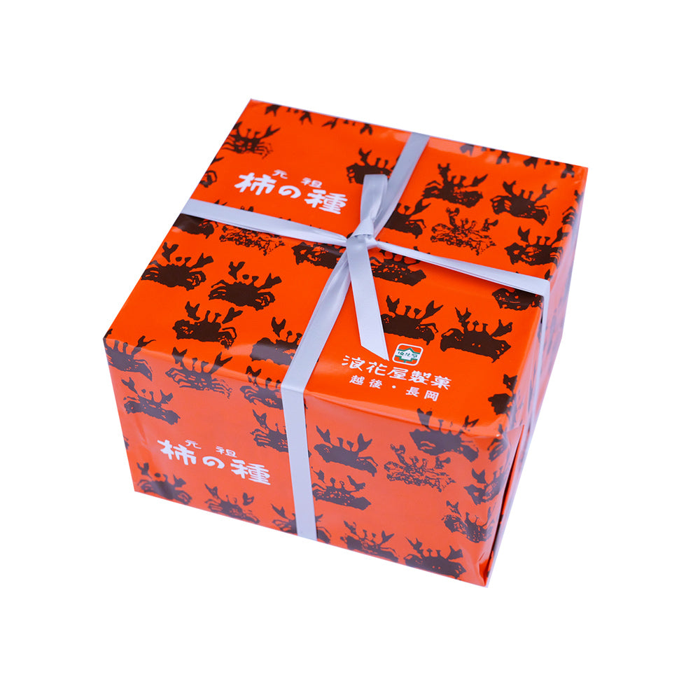 元祖柿の種 12袋缶入り 浪花屋製菓