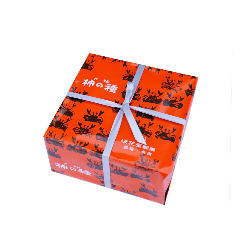 元祖柿の種 8袋缶入り 浪花屋製菓