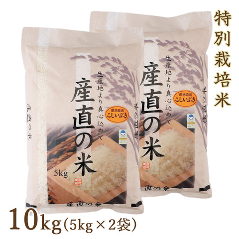 令和5年度産 新潟県産 特別栽培米 こしいぶき 10kg(5kg×2袋)  ファーミングスタッフ