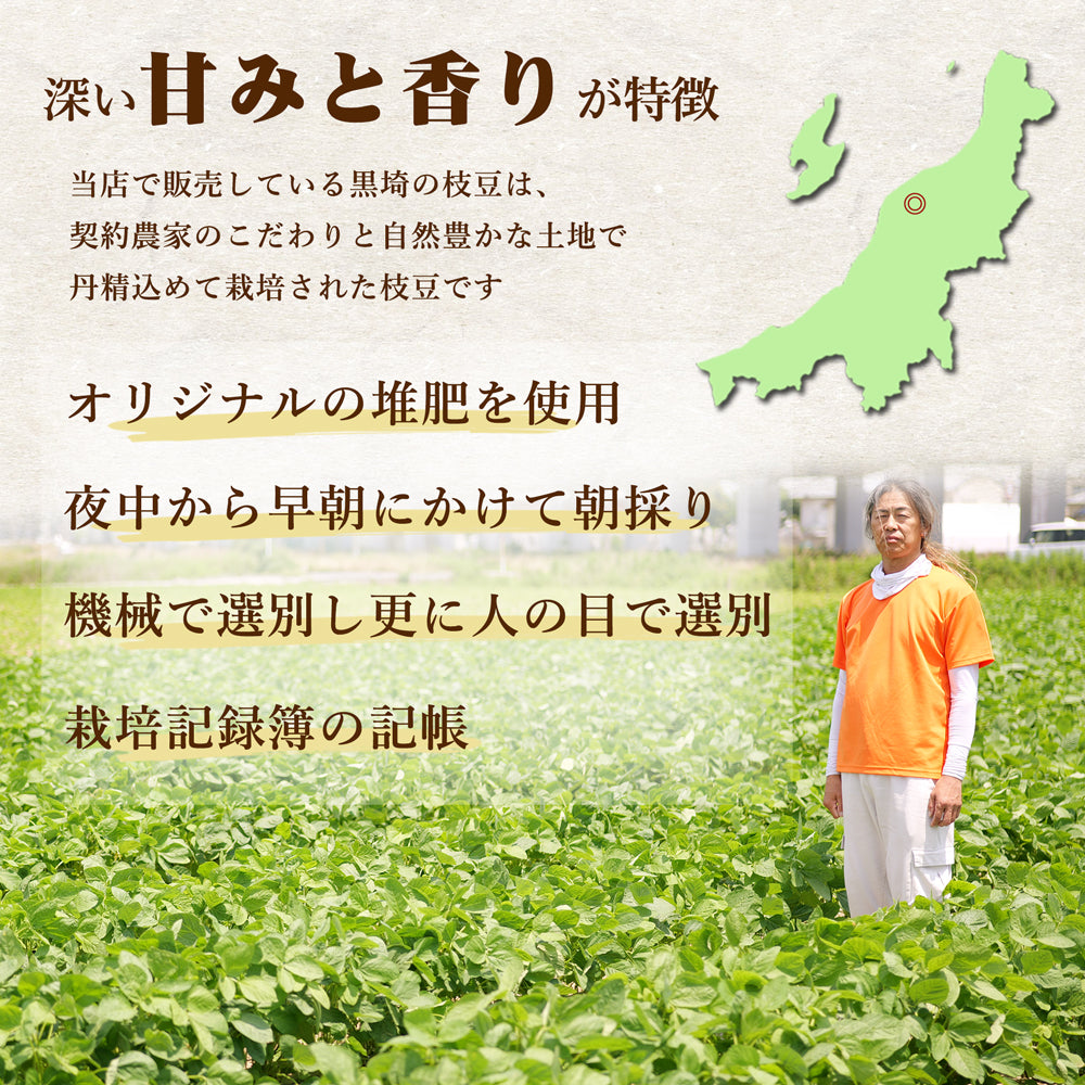 黒埼産 早生枝豆 1.5Kg 予約 6月下旬~7月上旬発送予定