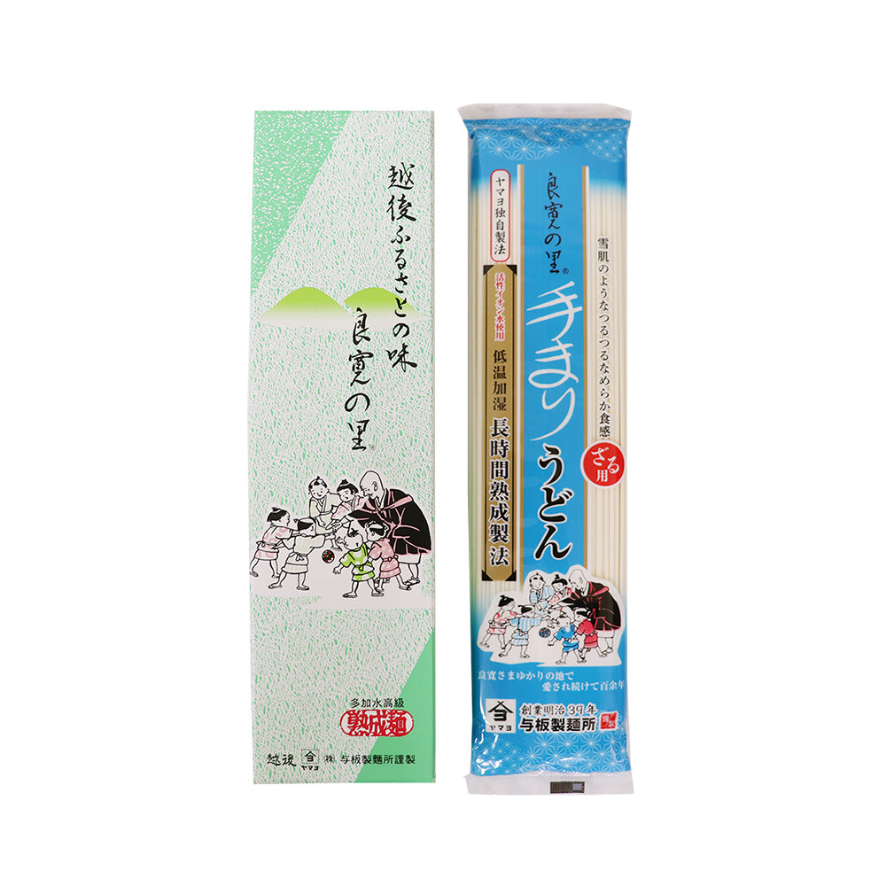 手まりうどんざる用 200g×3袋入 5セット 化粧箱入 与板製麺所