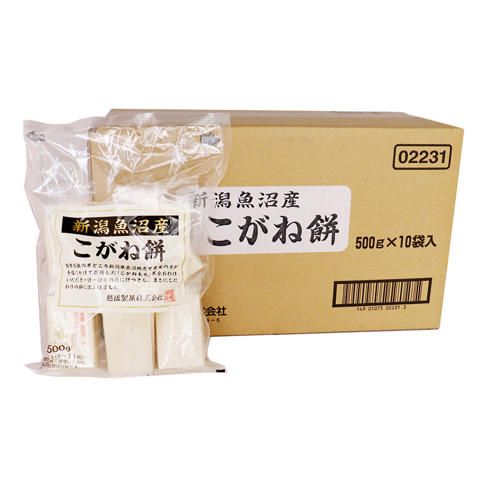 魚沼産こがね餅 500g×10袋 越後製菓