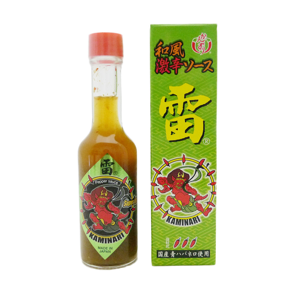 かんずり 和風激辛ソース 雷 青 60ml×3本セット
