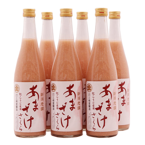 甘酒ストレート 桜 740g×6本 三崎屋醸造