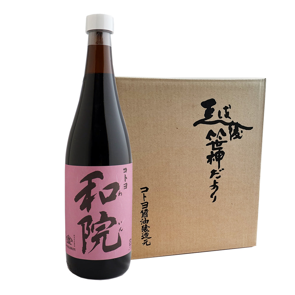 和院 720ml×6本セット 高級だし醤油 コトヨ醤油醸造元