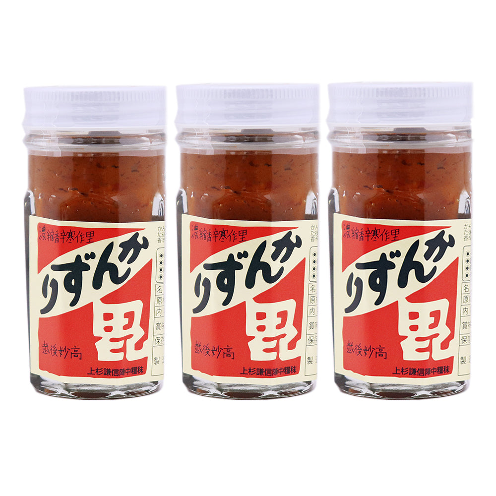 越後名物とうがらし調味料 かんずり 70g×3本セット