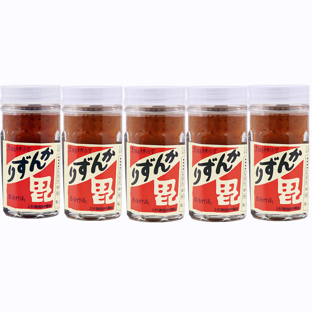 越後名物とうがらし調味料 かんずり 70g×5本セット