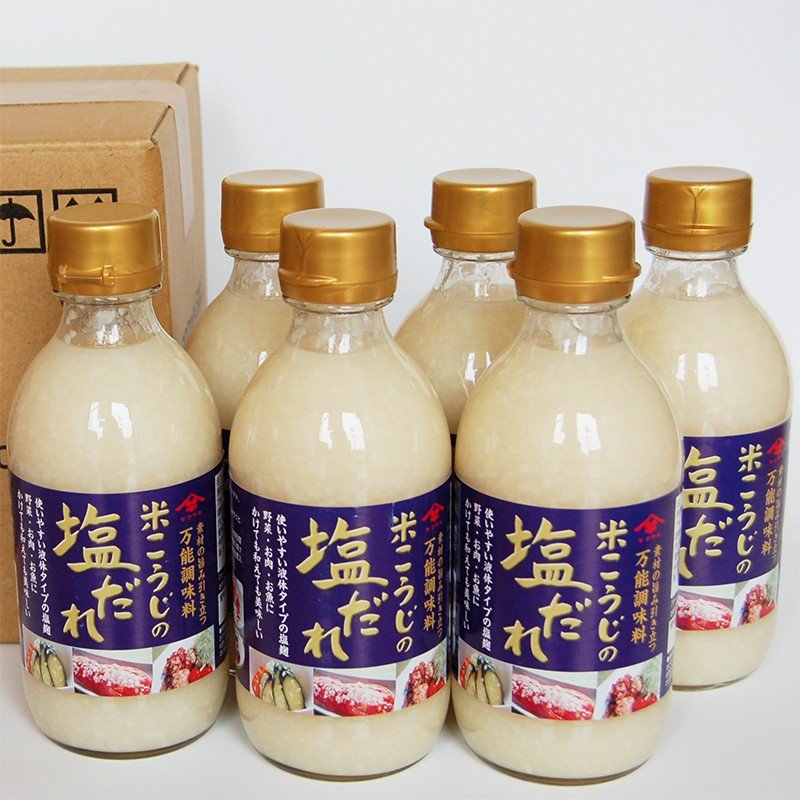 米こうじの塩だれ 300ml×6本 山崎醸造