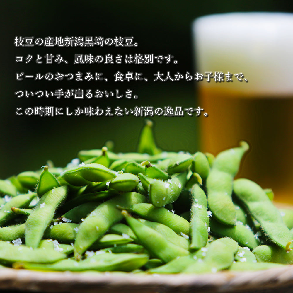 黒埼産 早生枝豆 1.5Kg 予約 6月下旬~7月上旬発送予定