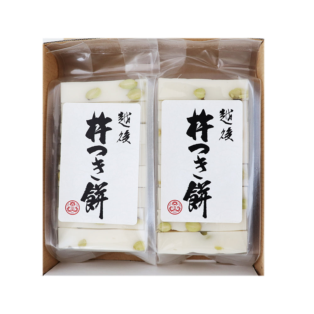 越後杵つき餅 豆餅 360g×2袋 化粧箱入り