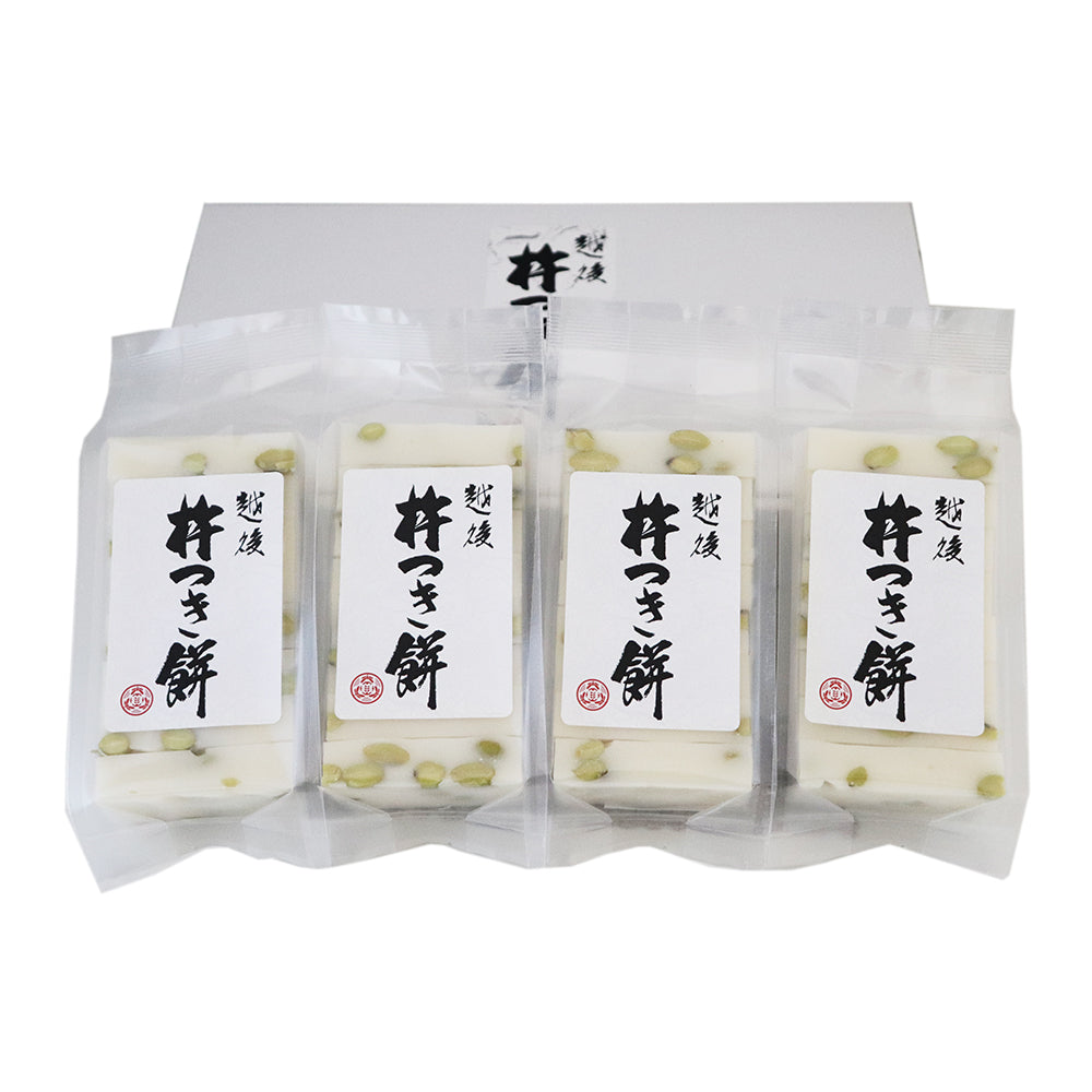越後杵つき餅 豆餅 360g×4袋 化粧箱入り