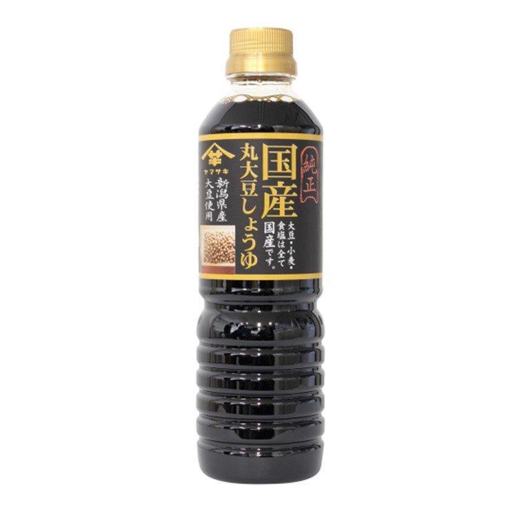 国産丸大豆しょうゆ 500ml×6本 山崎醸造