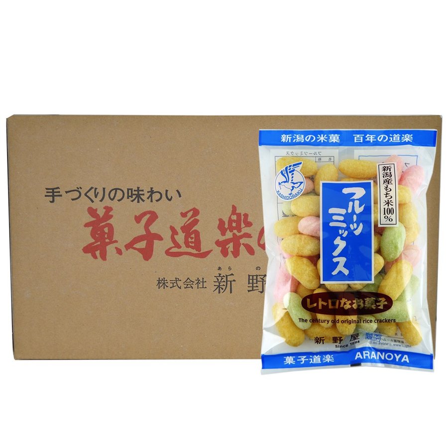 名物 フルーツミックス 105g×12袋 新野屋