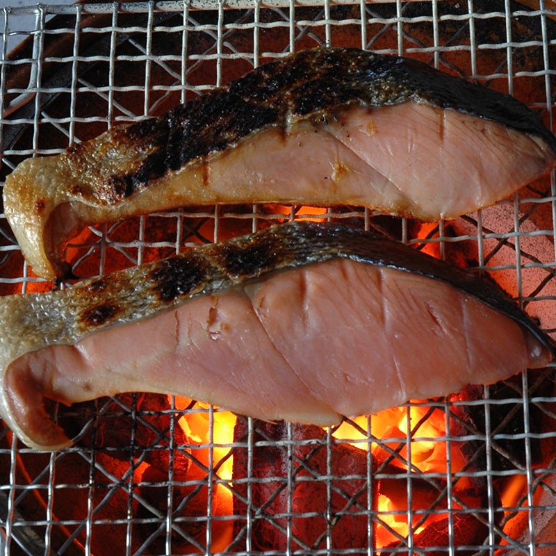 越後村上名産 塩引鮭 半身 姿