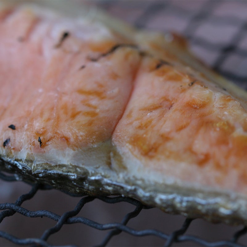 越後村上名産 塩引鮭 半身 姿