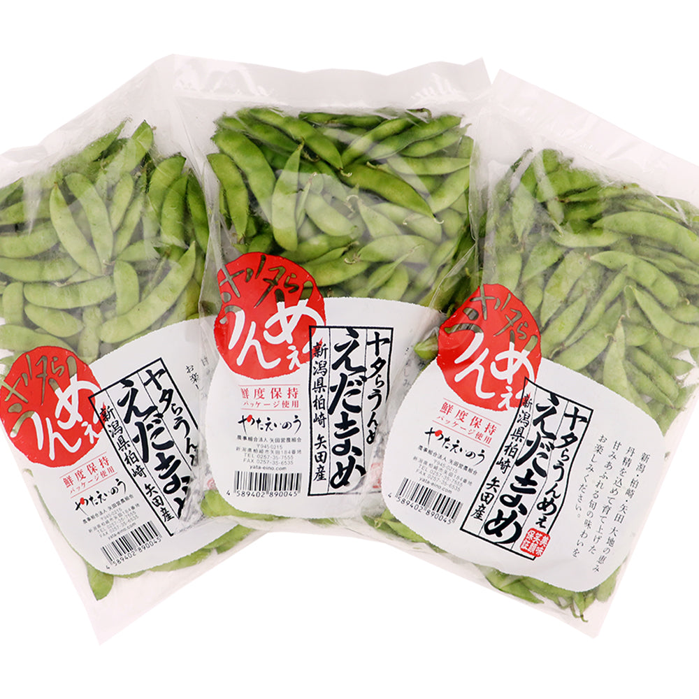 新潟県 矢田産 枝豆 1.5Kg (500g×3袋)