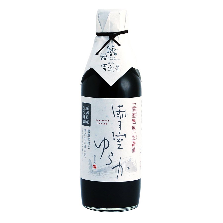 雪室熟成生醤油 雪室ゆらか 360ml×6本