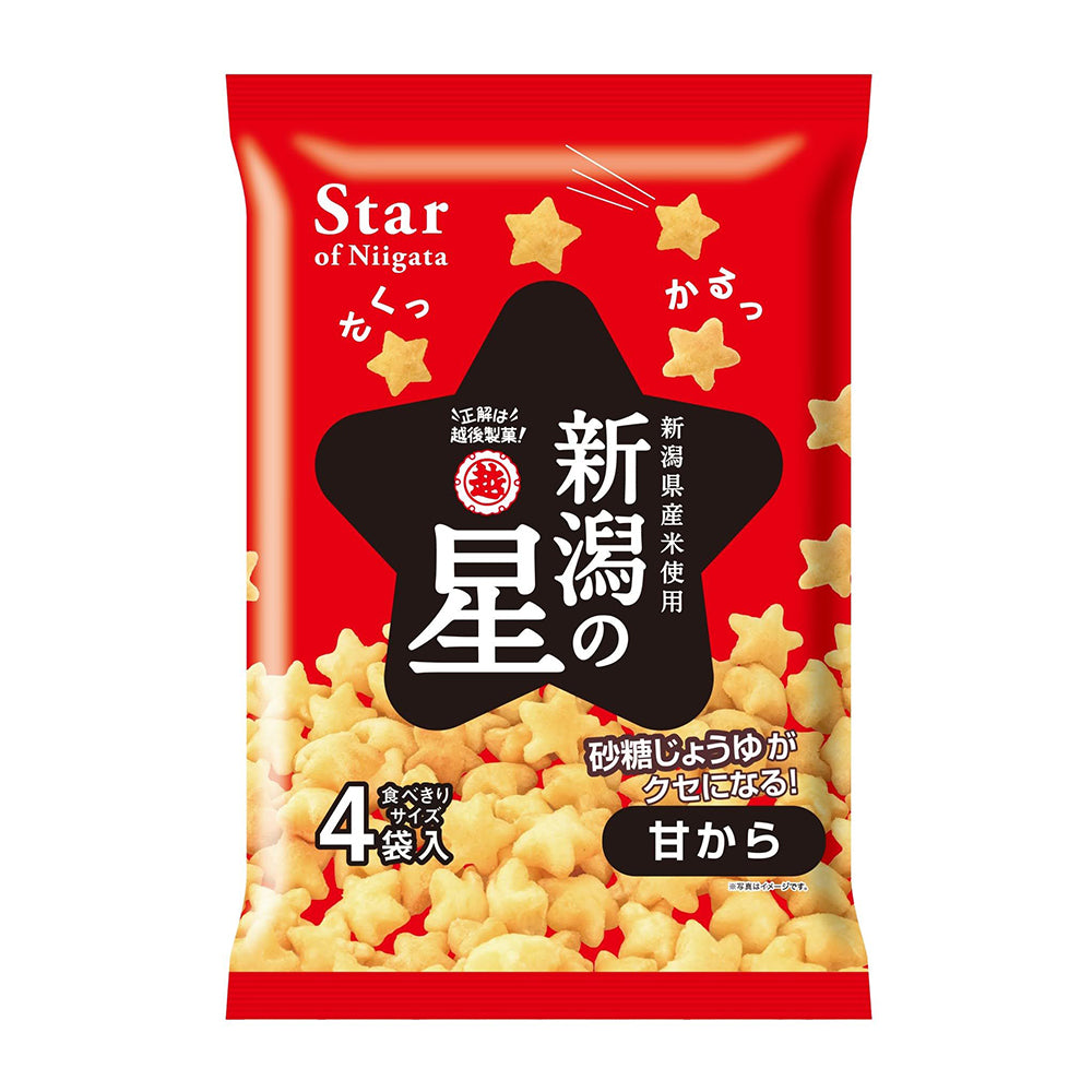 新潟の星 甘から 80g×12袋（1箱） 越後製菓