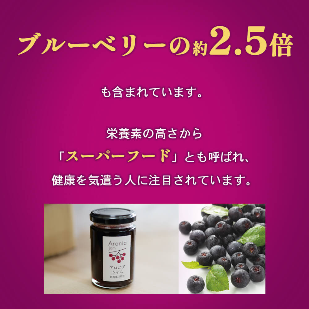 アロニアジャム 140g×1個 – 新潟産地直送 小竹食品 オンラインショップ