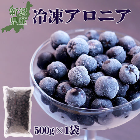 冷凍アロニア 500g×1袋 産地直送(代引き不可)