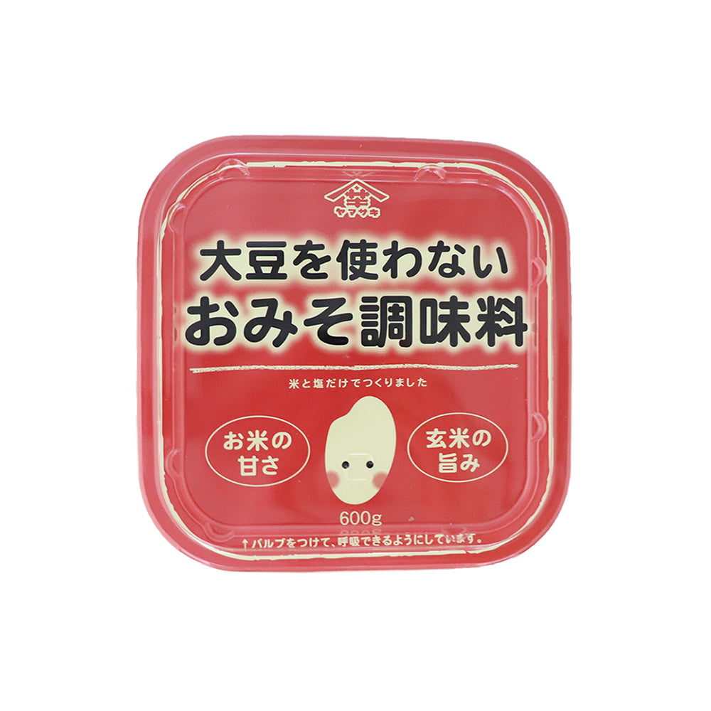 大豆を使わないおみそ調味料 600g 山崎醸造