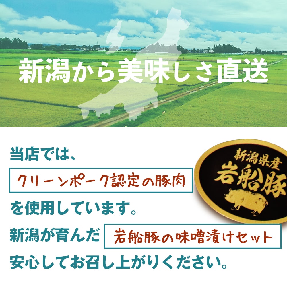 岩船豚の味噌漬けセット (ロース2袋・バラ1袋)