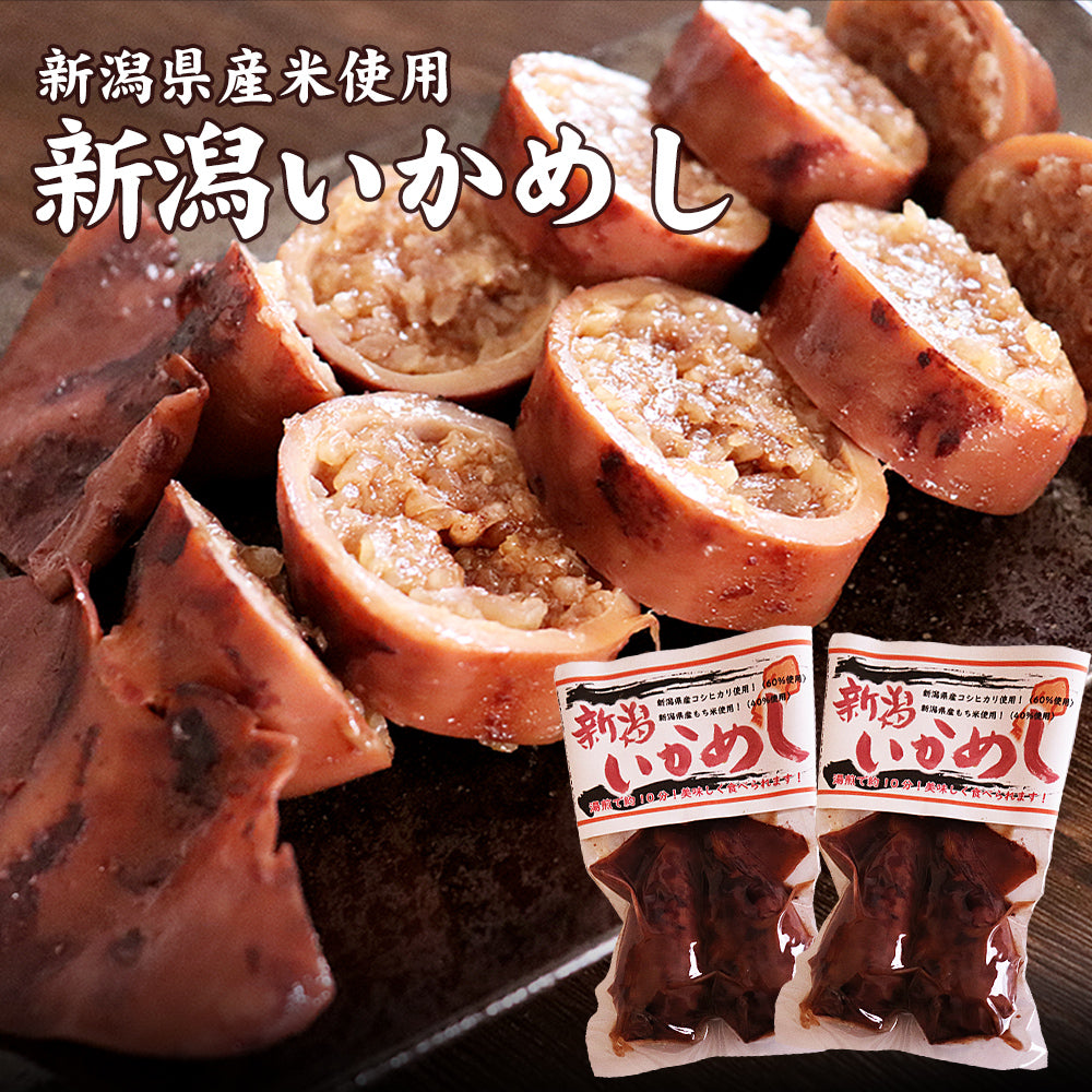 新潟いかめし 2本入り×2袋 産地直送(代引き不可)