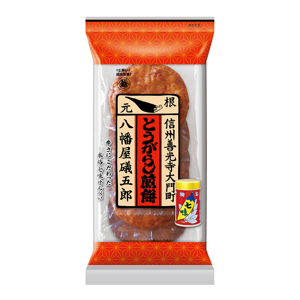 七味とうがらし煎餅 6枚入×12袋（1箱）越後製菓