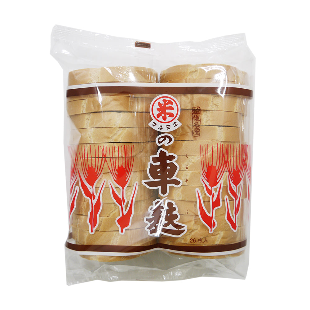 四回焼き車麩 赤中S 26枚入 マルヨネ