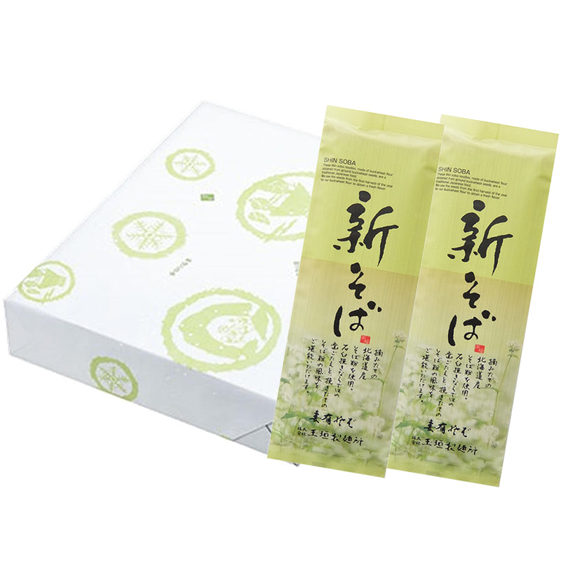新そば  5袋 化粧箱入 玉垣製麵所
