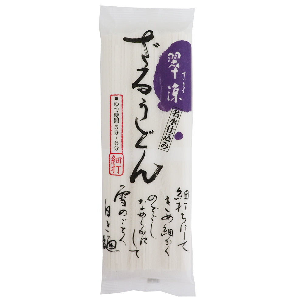 翠涼ざるうどん 300g×12袋 自然芋そば