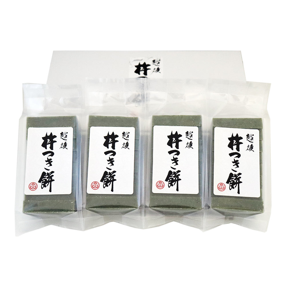 越後杵つき餅 よもぎ餅(草餅) 360g×4袋 化粧箱入り – 新潟産地直送